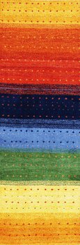 Gabbeh-Jumbo - Teppich aus Indien,  Schurwolle, Größe: 82x250cm Sonderpreis: € 216,-