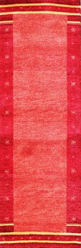 Gabbeh-Jumbo - Teppich aus Indien,  Schurwolle, Größe: 81x246cm Sonderpreis: € 210,-