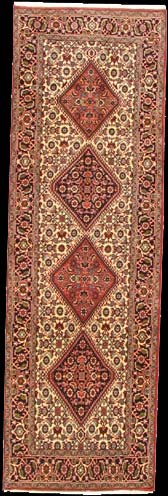 Bidjar - Teppich aus Orient,  Schurwolle, Größe: 79x249cm Sonderpreis: € 927,-