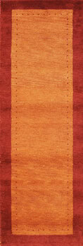 Gabbeh-Jumbo - Teppich aus Indien,  Schurwolle, Größe: 83x248cm Sonderpreis: € 270,-
