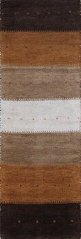 Gabbeh-Jumbo - Teppich aus Indien,  Schurwolle, Größe: 82x245cm Sonderpreis: € 264,-