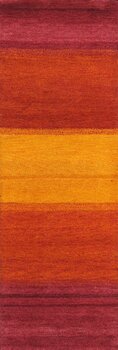 Gabbeh-Jumbo - Teppich aus Indien,  Schurwolle, Größe: 85x254cm Sonderpreis: € 227,-