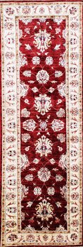 Ziegler-Chobi - Teppich aus Afghanistan ,  Ghazniwolle, Größe: 79x249cm Sonderpreis: € 773,-