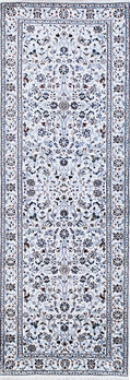 Nain - Teppich aus Indien,  Schafwolle/Seide, Größe: 84x246cm Sonderpreis: € 812,-