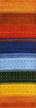 Gabbeh-Jumbo - Teppich aus Indien,  Schurwolle, Größe: 81x251cm Sonderpreis: € 214,-