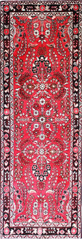 Hamadan - Teppich aus Orient,  Schurwolle, Größe: 106x308cm Sonderpreis: € 685,-