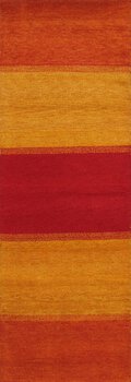 Gabbeh-Jumbo - Teppich aus Indien,  Schurwolle, Größe: 85x253cm Sonderpreis: € 226,-