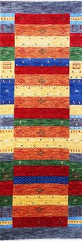 Gabbeh-Loom - Teppich aus Indien,  Schurwolle, Größe: 76x204cm Sonderpreis: € 325,-