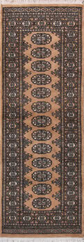 Bochara - Teppich aus Pakistan,  Schurwolle, Größe: 65x182cm Sonderpreis: € 248,-