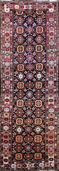 Shiraz - Teppich aus Orient,  Schurwolle, Größe: 101x318cm Sonderpreis: € 1.010,-
