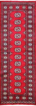 Bochara - Teppich aus Pakistan,  Schurwolle, Größe: 78x221cm Sonderpreis: € 361,-