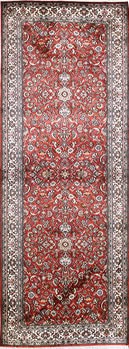 Kashmir-Seide - Teppich aus Kashmir,  Natur-Seide, Größe: 83x222cm Sonderpreis: € 1.351,-