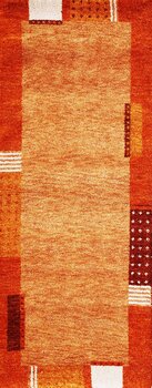 Gabbeh-Jumbo - Teppich aus Indien,  Schurwolle, Größe: 78x199cm Sonderpreis: € 163,-
