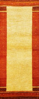 Gabbeh-Jumbo - Teppich aus Indien,  Schurwolle, Größe: 78x199cm Sonderpreis: € 163,-