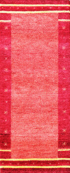 Gabbeh-Jumbo - Teppich aus Indien,  Schurwolle, Größe: 82x198cm Sonderpreis: € 171,-