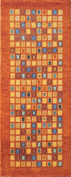 Gabbeh-Jumbo - Teppich aus Indien,  Schurwolle, Größe: 78x197cm Sonderpreis: € 202,-