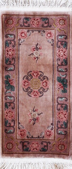 China - Teppich aus China,  Schurwolle, Größe: 61x122cm Sonderpreis: € 78,-
