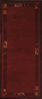 Benares - Teppich aus Tibet,  Schurwolle, Größe: 83x198cm Sonderpreis: € 147,-