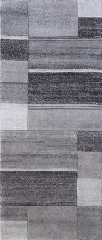 Linie-Natur-fein - Teppich aus Indien,  Schafwolle/Viskose, Größe: 83x196cm Sonderpreis: € 341,-