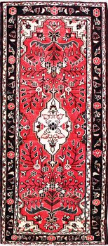 Hamadan - Teppich aus Orient,  Schurwolle, Größe: 81x185cm Sonderpreis: € 393,-