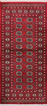 Bochara - Teppich aus Pakistan,  Schurwolle, Größe: 99x199cm Sonderpreis: € 413,-