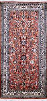 Kashmir-Seide - Teppich aus Kashmir,  Natur-Seide, Größe: 61x126cm Sonderpreis: € 563,-