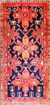 Meschkin - Teppich aus Orient,  Schurwolle, Größe: 143x306cm Sonderpreis: € 918,-