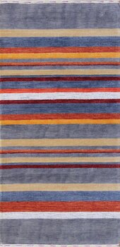 Gabbeh-Loom - Teppich aus Indien,  Schurwolle, Größe: 71x147cm Sonderpreis: € 219,-