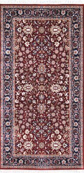 Hereke - Teppich aus Indien,  Schurwolle, Größe: 80x155cm Sonderpreis: € 584,-