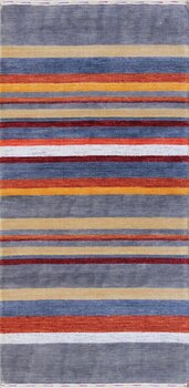 Gabbeh-Loom - Teppich aus Indien,  Schurwolle, Größe: 72x147cm Sonderpreis: € 222,-