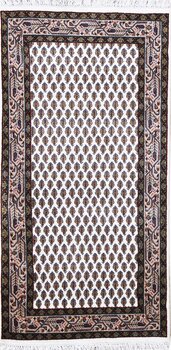 Mir - Teppich aus Indien,  Schurwolle, Größe: 75x142cm Sonderpreis: € 335,-
