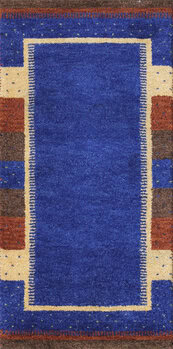 Gabbeh-Jumbo - Teppich aus Indien,  Schurwolle, Größe: 62x124cm Sonderpreis: € 101,-
