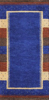 Gabbeh-Jumbo - Teppich aus Indien,  Schurwolle, Größe: 62x124cm Sonderpreis: € 101,-