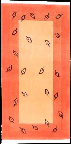 Anapurna - Teppich aus Nepal,  Schurwolle, Größe: 92x161cm Sonderpreis: € 160,-