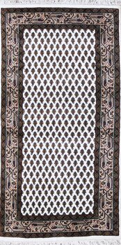 Mir - Teppich aus Indien,  Schurwolle, Größe: 75x143cm Sonderpreis: € 337,-