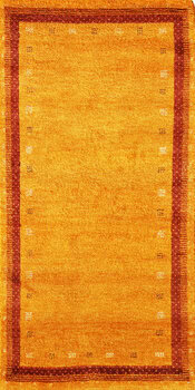 Gabbeh-Jumbo - Teppich aus Indien,  Schurwolle, Größe: 99x196cm Sonderpreis: € 204,-