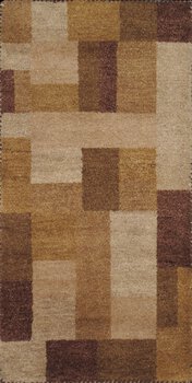 Gabbeh-Jumbo - Teppich aus Indien,  Schurwolle, Größe: 63x126cm Sonderpreis: € 83,-