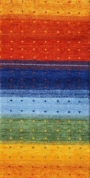 Gabbeh-Jumbo - Teppich aus Indien,  Schurwolle, Größe: 74x142cm Sonderpreis: € 110,-