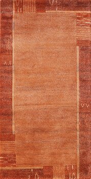 Tibet-Color - Teppich aus Indien,  Schafwolle/Viskose, Größe: 102x201cm Sonderpreis: € 430,-