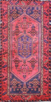 Hamadan - Teppich aus Orient,  Schurwolle, Größe: 104x197cm Sonderpreis: € 537,-