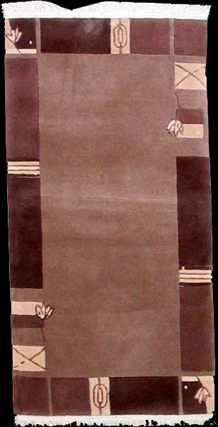 Anapurna - Teppich aus Nepal,  Schurwolle, Größe: 98x160cm Sonderpreis: € 169,-