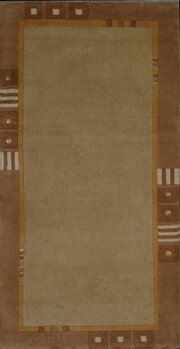 Benares - Teppich aus Tibet,  Schurwolle, Größe: 74x144cm Sonderpreis: € 95,-