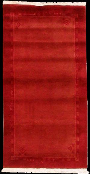Anapurna - Teppich aus Nepal,  Schurwolle, Größe: 72x141cm Sonderpreis: € 91,-