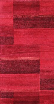 Tibet-Color - Teppich aus Indien,  Schafwolle/Viskose, Größe: 75x143cm Sonderpreis: € 225,-
