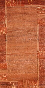 Tibet-Color - Teppich aus Indien,  Schafwolle/Viskose, Größe: 72x138cm Sonderpreis: € 208,-
