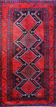 Koliai - Teppich aus Orient,  Schurwolle, Größe: 155x295cm Sonderpreis: € 959,-
