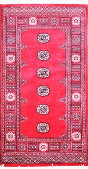 Bochara - Teppich aus Pakistan,  Schurwolle, Größe: 93x166cm Sonderpreis: € 364,-