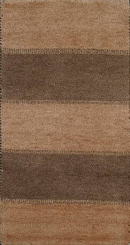 Gabbeh-Jumbo - Teppich aus Indien,  Schurwolle, Größe: 71x138cm Sonderpreis: € 103,-