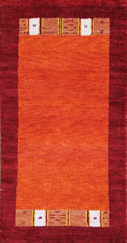 Gabbeh - Teppich aus Indien,  Schurwolle, Größe: 74x140cm Sonderpreis: € 136,-