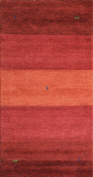 Gabbeh-Jumbo - Teppich aus Indien,  Schurwolle, Größe: 105x201cm Sonderpreis: € 277,-